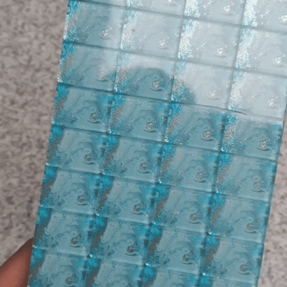 Ocean Blue Mermaid Mahjong, 160 Tiles