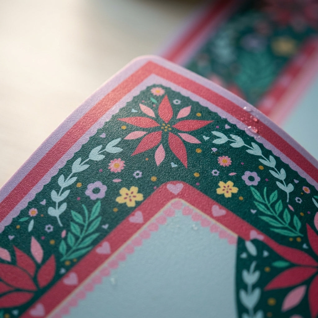 Woodland Folk Roll-Up Mahjong Mat