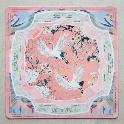 Heron Neoprene Roll-Up Mahjong Mat