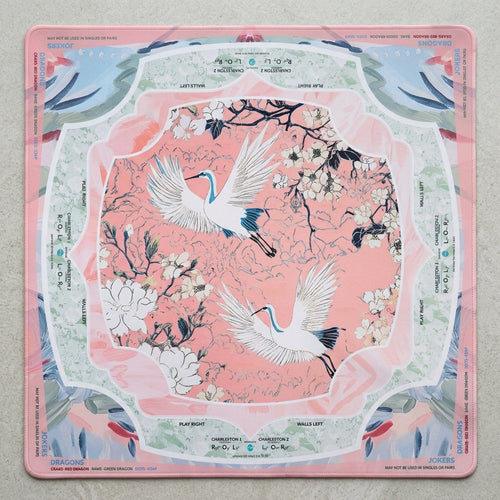 Heron Neoprene Roll-Up Mahjong Mat