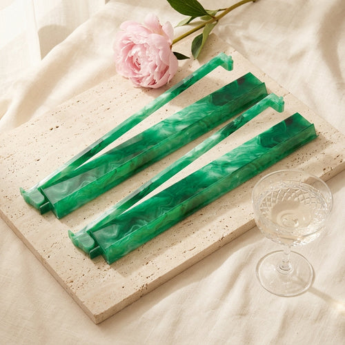 Agate Acrylic Rack & Pusher Set