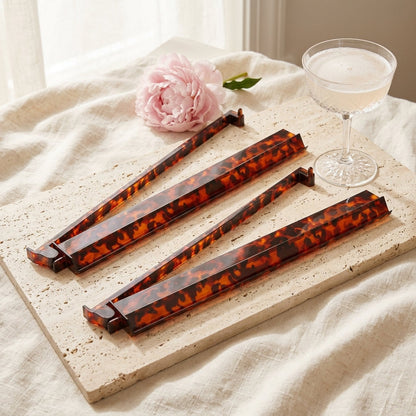 Tortoise Shell Rack & Pusher Set