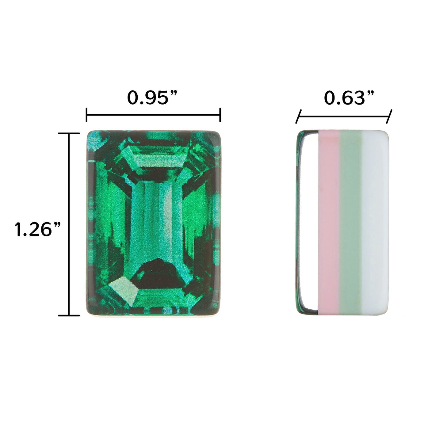 Emerald Green Mahjong Set, 160 Tiles