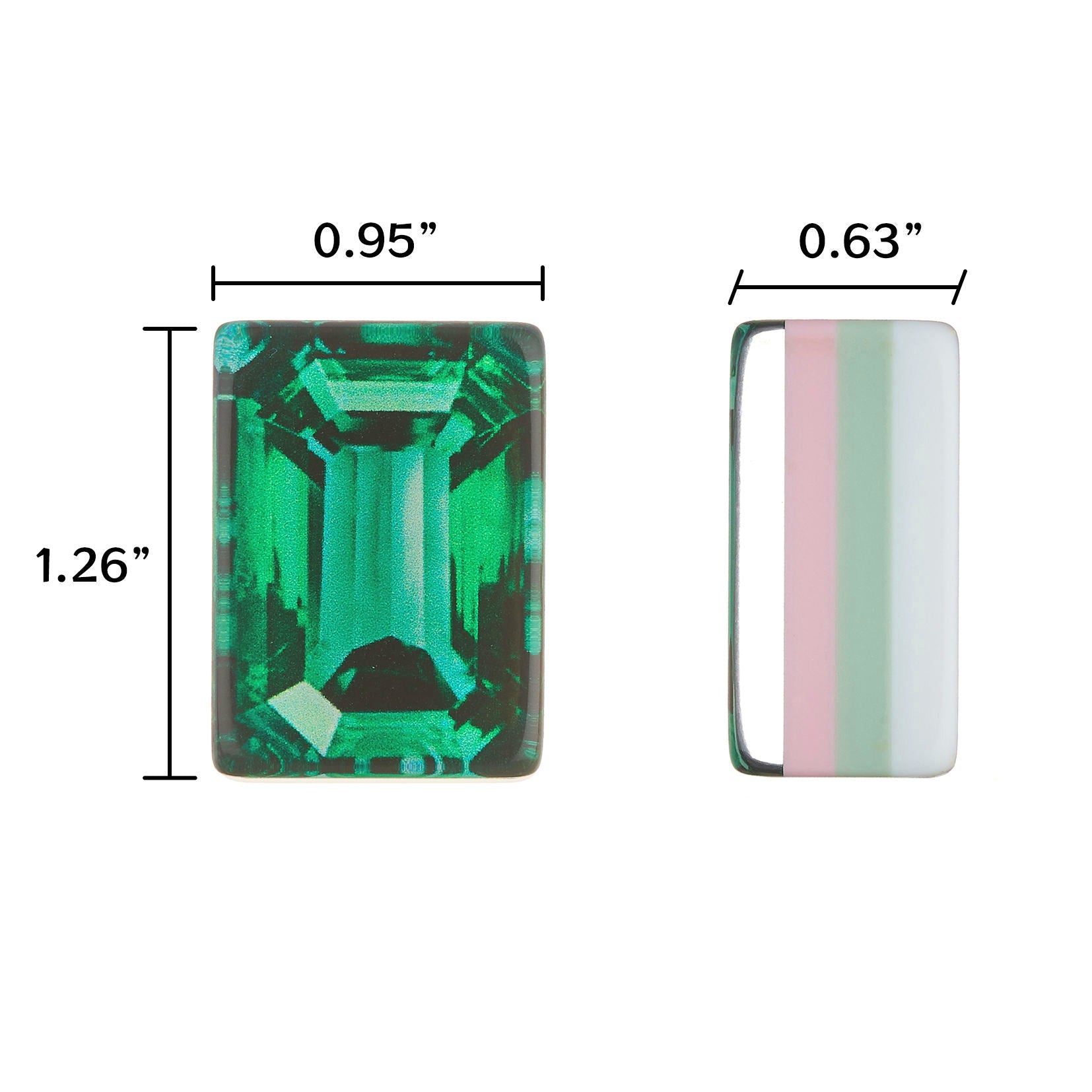 Emerald Green Mahjong Set, 160 Tiles