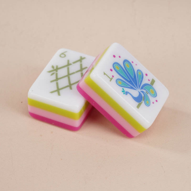 Sorbet Hot Pink Mahjong, 160 Tiles