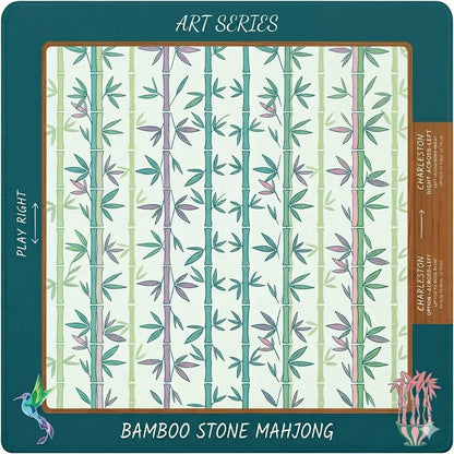 Bamboo Grove Roll-Up Mahjong Mat
