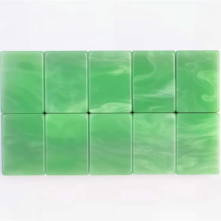 Jade Marble Mahjong Set, 160 Tiles