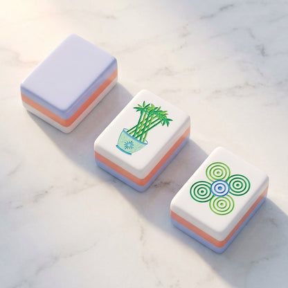 Garden Party Mahjong Set, 160 Tiles