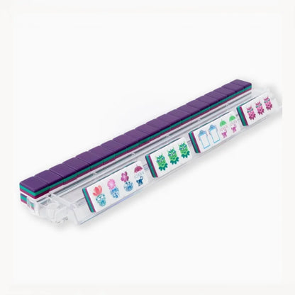 Grape Floral Mahjong Set, 160 Tiles
