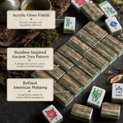 Ancient Tree Mahjong Set, 160 Tiles