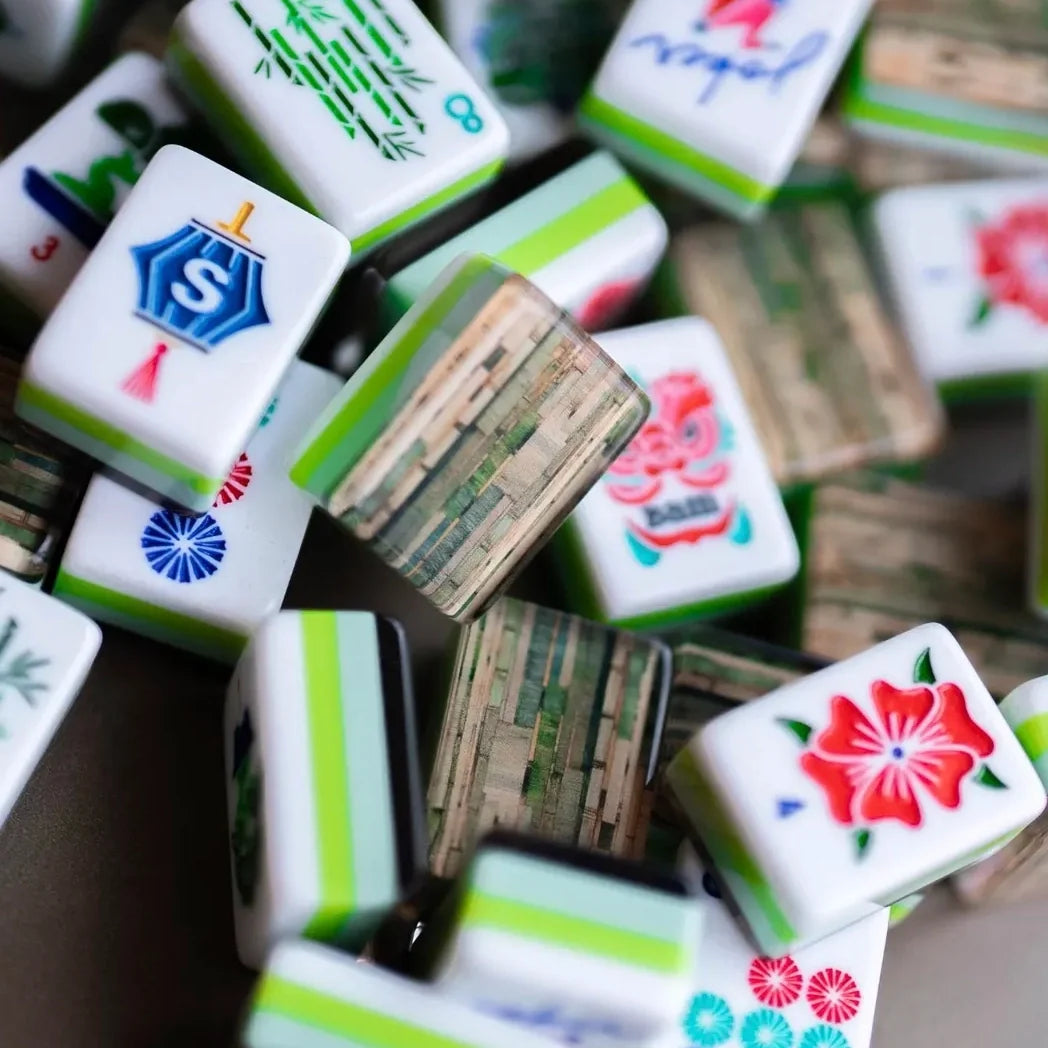Ancient Tree Mahjong Set, 160 Tiles