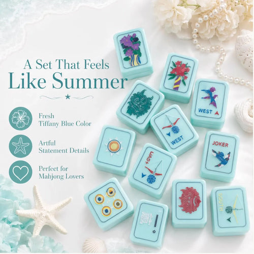 Ocean Mahjong Set, 160 Tiles