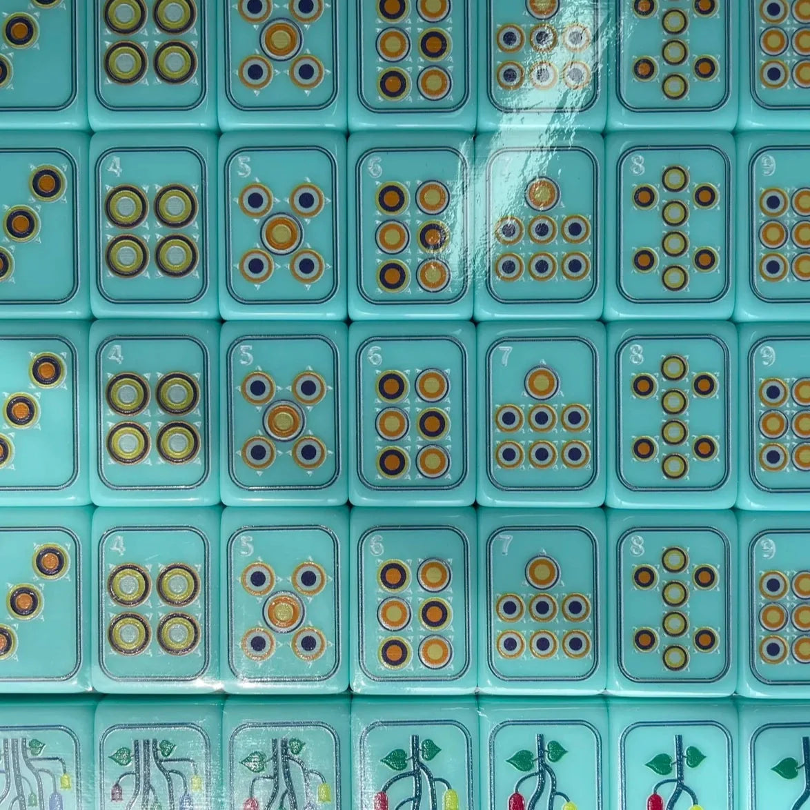 Ocean Mahjong Set, 160 Tiles