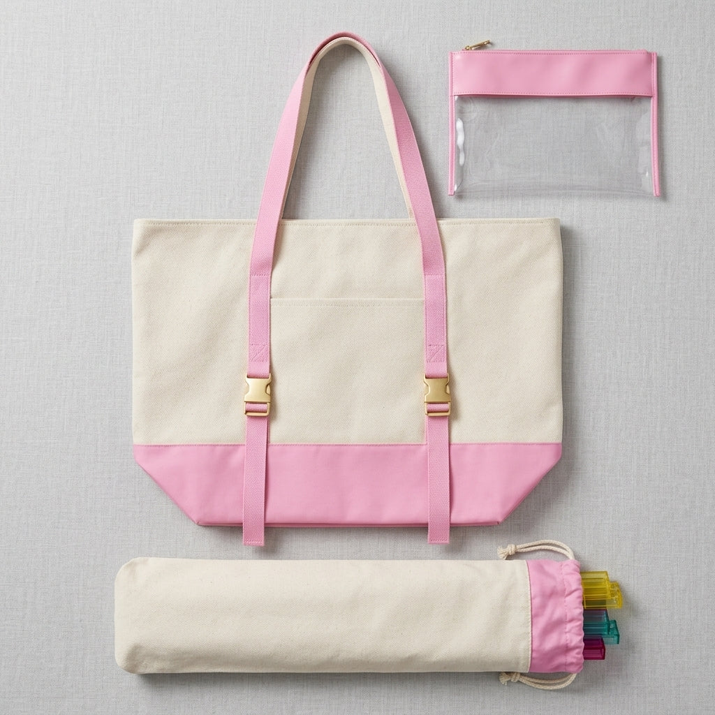 Roomy Canvas Carryall