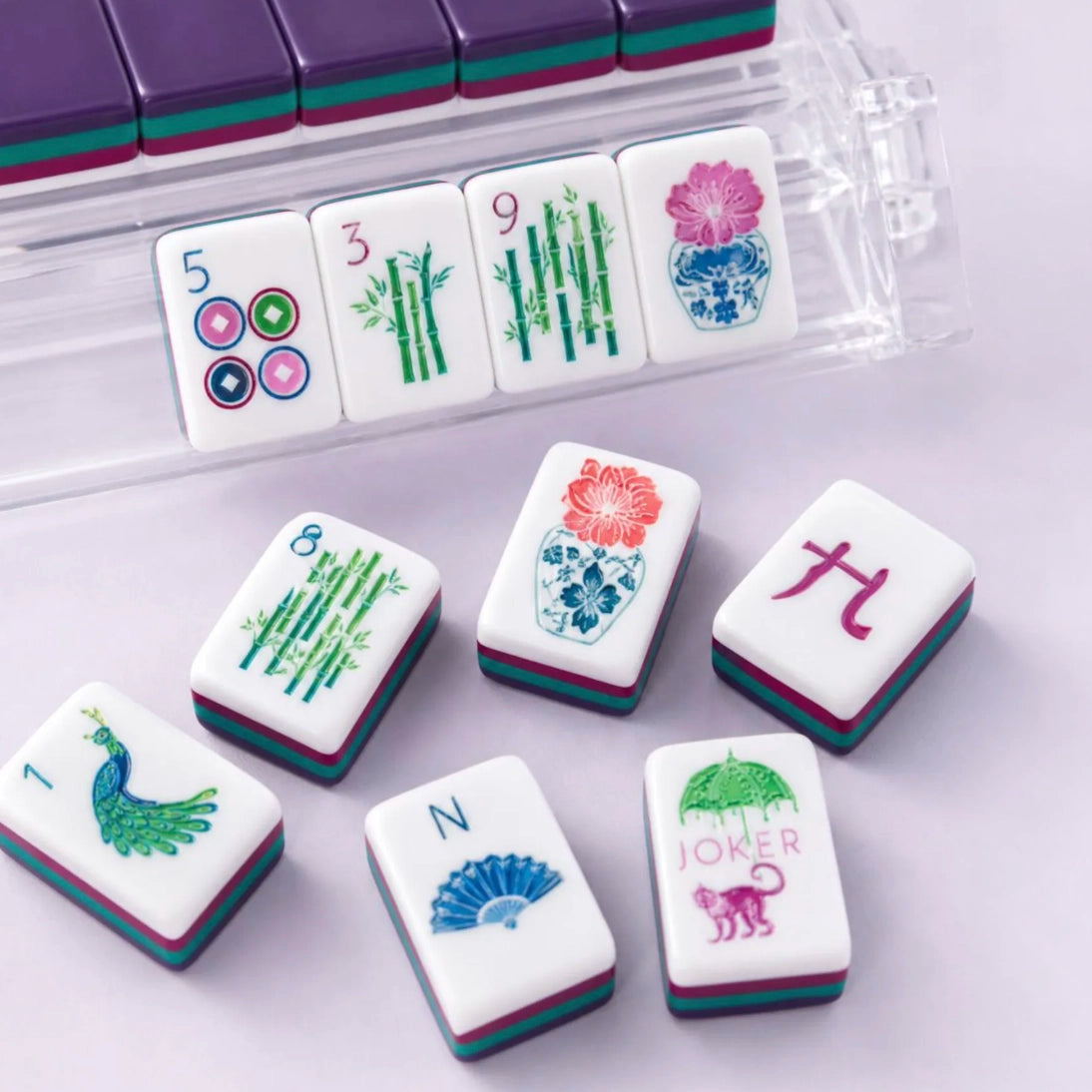 Weighted Tiles. Real Mahjong Click.