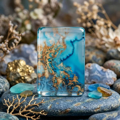 Ocean Blue Mermaid Mahjong, 160 Tiles