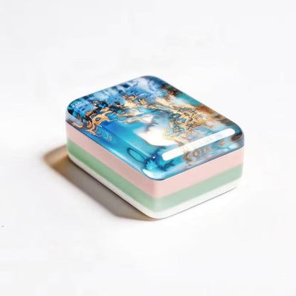 Ocean Blue Mermaid Mahjong, 160 Tiles