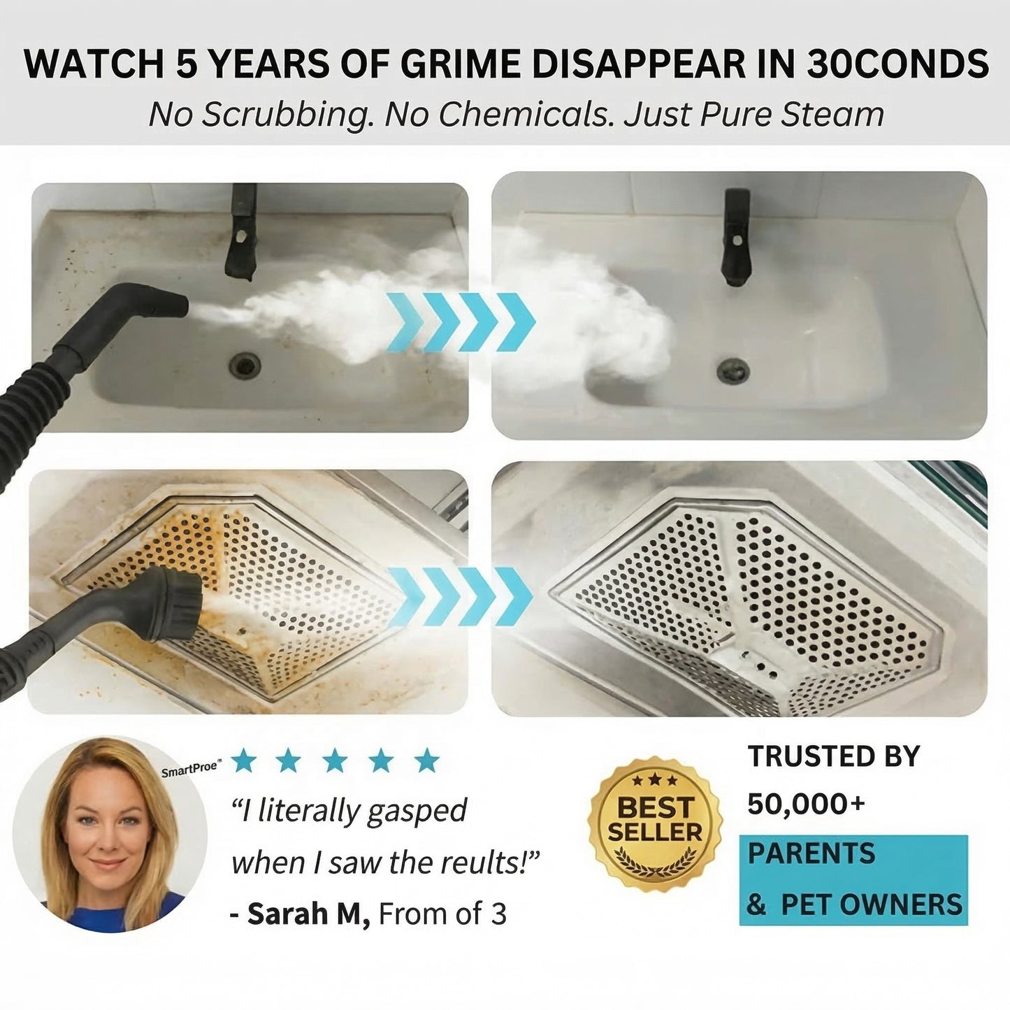 NovaSteam — The Chemical-Free Deep Clean That Gets Inside the Dirt