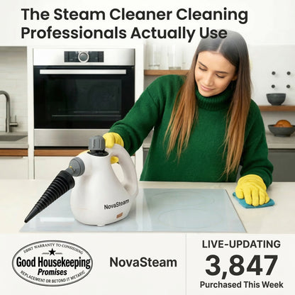 NovaSteam — The Chemical-Free Deep Clean That Gets Inside the Dirt