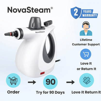 NovaSteam — The Chemical-Free Deep Clean That Gets Inside the Dirt